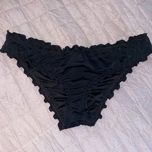 Shade & shore Super cute cheeky ruffled swim bottoms